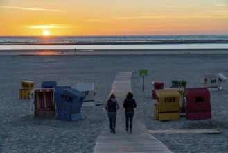 North Sea island of Langeoog, early summer, shortly after the first easing of the lockdown in the