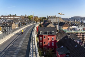 The Nordbahntrasse, a cycle path, footpath, on a former 22 km long railway line, along the