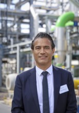 Oberhausen, North Rhine-Westphalia, Germany, Green hydrogen at Air Liquide, hydrogen production at