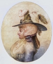 Mrs Maria Anne Fitzherbert (née Smythe - 1756-1837), She married the Prince of Wales (later George