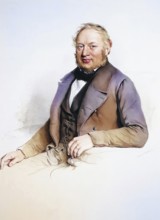 Franz Xaver Steinitz (c. 1820-1880), railway engineer, Historical, digitally restored reproduction