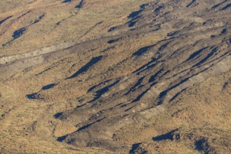 Panorama during the ascent to the Alto de Guajara, 2715m, over the Teide National Park, Parque