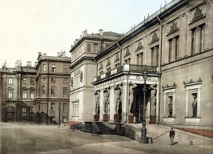 Museum in the Hermitage, St. Petersburg, Russia, 1890, Historical, digitally restored reproduction