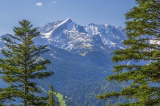 Alpspitze 2628m in the Wetterstein mountains, Garmisch-Partenkirchen, Loisachtal, Werdenfelser