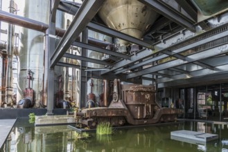 Former steelworks, Belval, Esch-sur-Alzette, Luxembourg, Europe