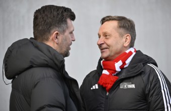 Managing Director Sport Andreas Schicker TSG 1899 Hoffenheim in discussion with Managing Director