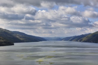 Wallachia, view of the Danube landscape between Dubova and Svinita, Iron Tor nature park Park,