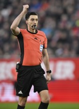 Referee Referee Florian Badstübner Gesture Gesture WWK Arena, Augsburg, Bavaria, Germany, Europe