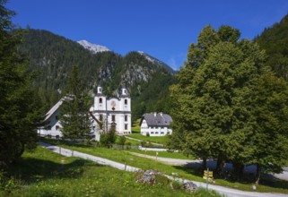 Maria Kirchental pilgrimage church, Loferer Steinberge, Sankt Martin bei Lofer, Pinzgau, Salzburg