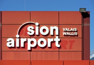 Sion Airport, Sion, Sion, Valais, Switzerland, Europe