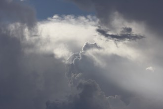 Thunderclouds, North Rhine-Westphalia, Germany, Europe