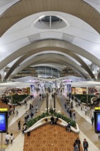 Terminal A of Zayed International Airport (AUH) in Abu Dhabi, United Arab Emirates, Asia