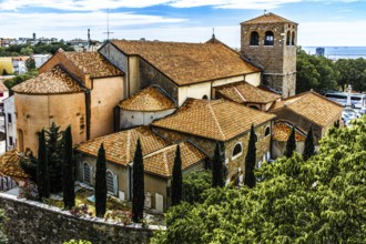 Cathedral of San Giusto, Colle di San Giusto, Trieste, harbour town on the Adriatic, Friuli, Italy,