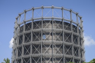 Gasometer, EUREF-Campus, Schöneberg, Berlin, Germany, Europe