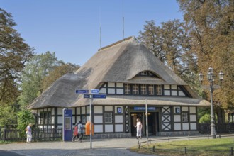 Dahlem Dorf underground station, Königin-Luise-Straße, Dahlem, Steglitz-Zehlendorf, Berlin,