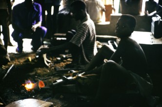 Forge in the village of Roten, Northern Province, Sierra Leone, Africa 1978, Africa