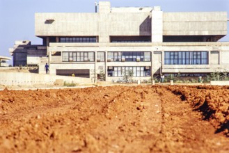 Campus of the University of Zambia, UNZA, Lusaka, Zambia, Africa 1973 Library building, Africa