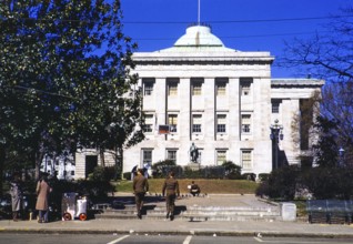 South view of the State Capitol Building, Raleigh, North Carolina, USA, around 1953, North America