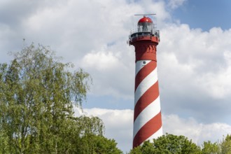 Lighthouse in Burgh-Haamstede, Zeeland, Netherlands