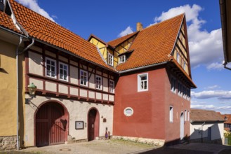 Parish and former monastery at the Oberkirche, Arnstadt, Thuringia, Germany, Europe