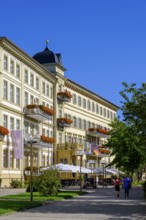 Kurhotels am Kurpark, Bad Kissingen, Rhön, Lower Franconia, Franconia, Bavaria, Germany, Europe