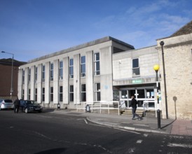 Public library building in Chippenham, Wiltshire, England, United Kingdom, Europe