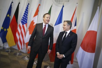 60th Munich Security Conference. (L-R) : Antony Blinken, Secretary of State of the United States of