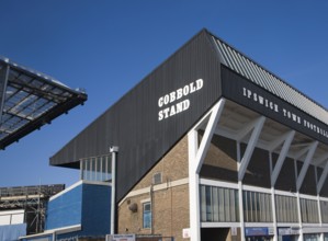 Cobbold Stand Ipswich Town Football club stadium, Portman Road, Ipswich, Suffolk, England, United