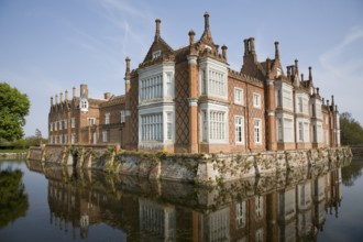 Helmingham Hall an historic moated manor house in Helmingham, Suffolk, England with origins from