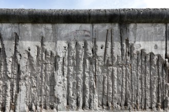 Remains of the Berlin Wall at Bernauer Strasse, 03.05.2019