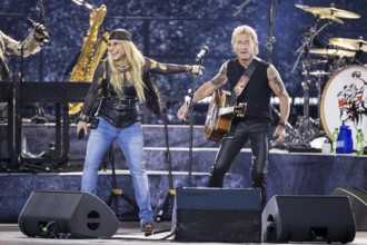 Peter Maffay and Anastacia live on We Love Rock 'n' Roll, Farewell Tour 2024 at the Waldbühne in