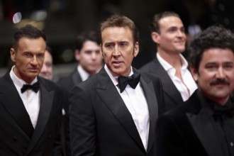 Cannes, France, 17.5.2024: Nicolas Cage at the premiere of The Surfer on the red carpet of the