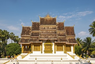 Haw Phra Bang pavilion, Royal Palace, Luang Prabang, Laos, Asia