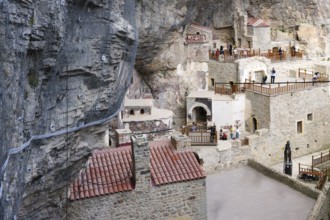 Greek Orthodox Sumela Monastery, Trabzon, Turkey, Asia