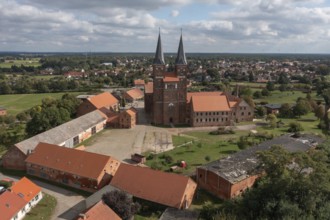 Jerichow Monastery, considered the oldest brick building in northern Germany, located on the