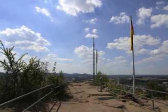 View of Homburg Saar from the Schlossberg