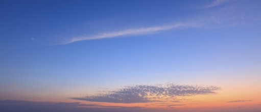 Beautiful dramatic scenic after sunset sky background after sunset