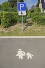 Women's car park, Berlin, Germany, Europe