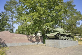 Russian tank T34/85, Museum Berlin-Karlshorst: site of the capitulation in May 1945, Zwieseler