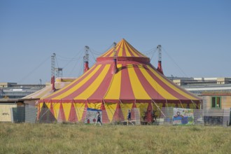 Cabuwazi Circus, Tempelhof Airport, Tempelhofer Feld, Tempelhof, Berlin, Germany, Europe