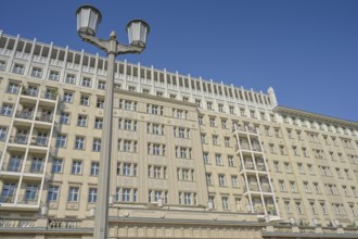 Residential buildings, Architecture, Karl-Marx-Allee, Friedrichshain, Berlin, Germany, Europe