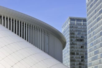 Office buildings of the European Parliament and the Grande-Duchesse Joséphine-Charlotte Concert