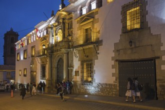 Façade of the Casa Nacional de Moneda, National Mint of Bolivia, Casa de la Moneda de Bolivia in