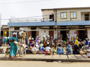 Street scene in Benin