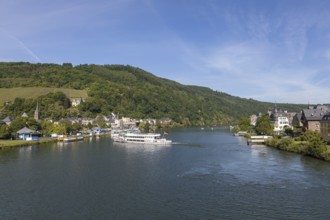 View of Traben-Trabach, Moselle, Rhineland-Palatinate, Germany, Europe