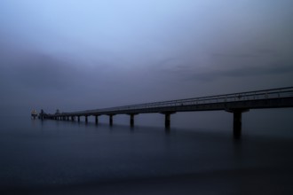 Grömitz pier in the evening light, Grömitz, Baltic Sea