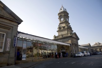 Exterior railway station Scarborough, Yorkshire, England, United Kingdom, Europe