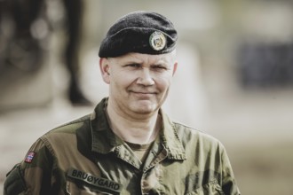 Terje Bruoygard, photographed as part of a Bundeswehr exercise with armed forces from Norway and