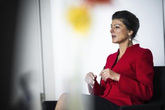 Sahra Wagenknecht is a member of the German Bundestag and founder of the BSW party, pictured here