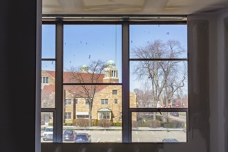 Detroit, Michigan, The former St. Matthew Catholic School, which has been vacant for a decade, is